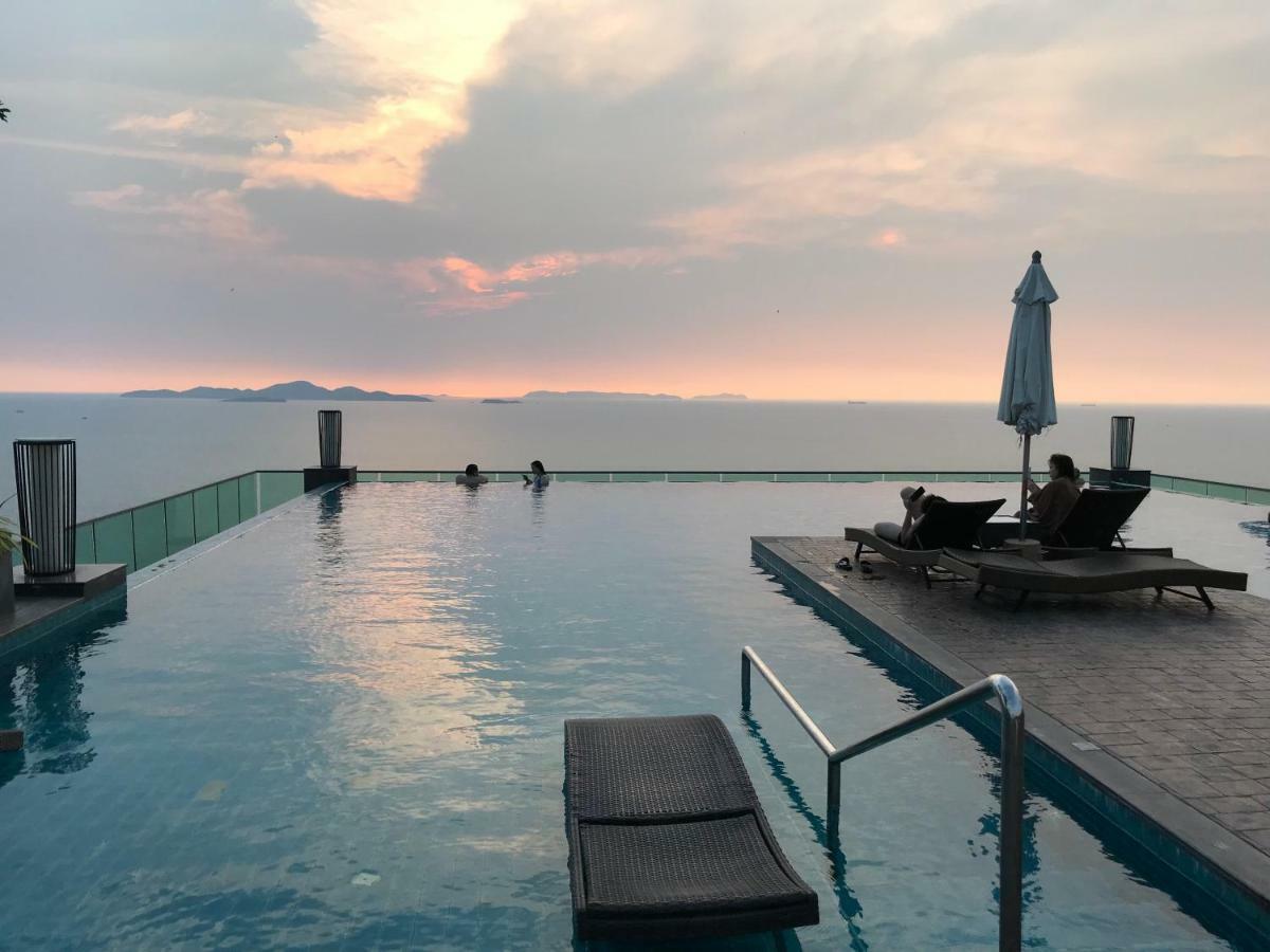 Wong Amat Tower Lejlighed Pattaya Eksteriør billede